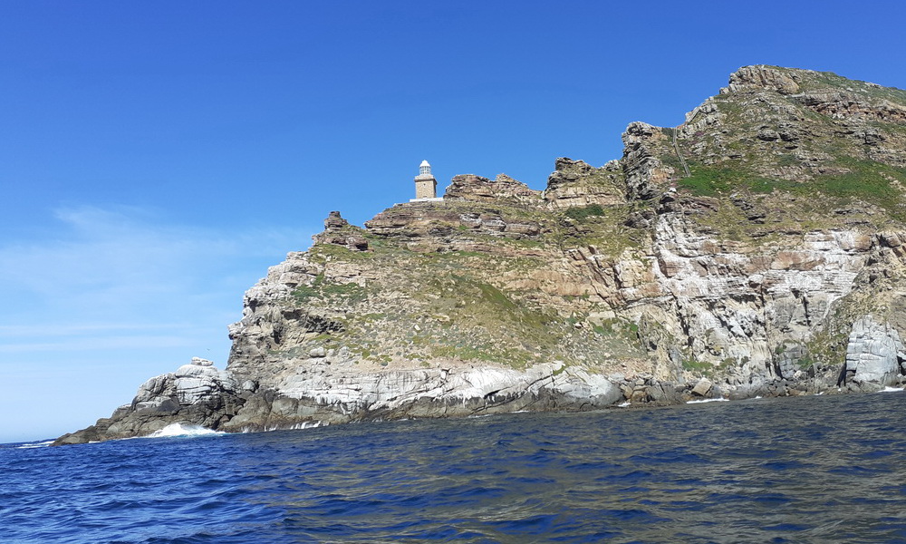 Group enjoying a unique custom boat adventure in Cape Town waters